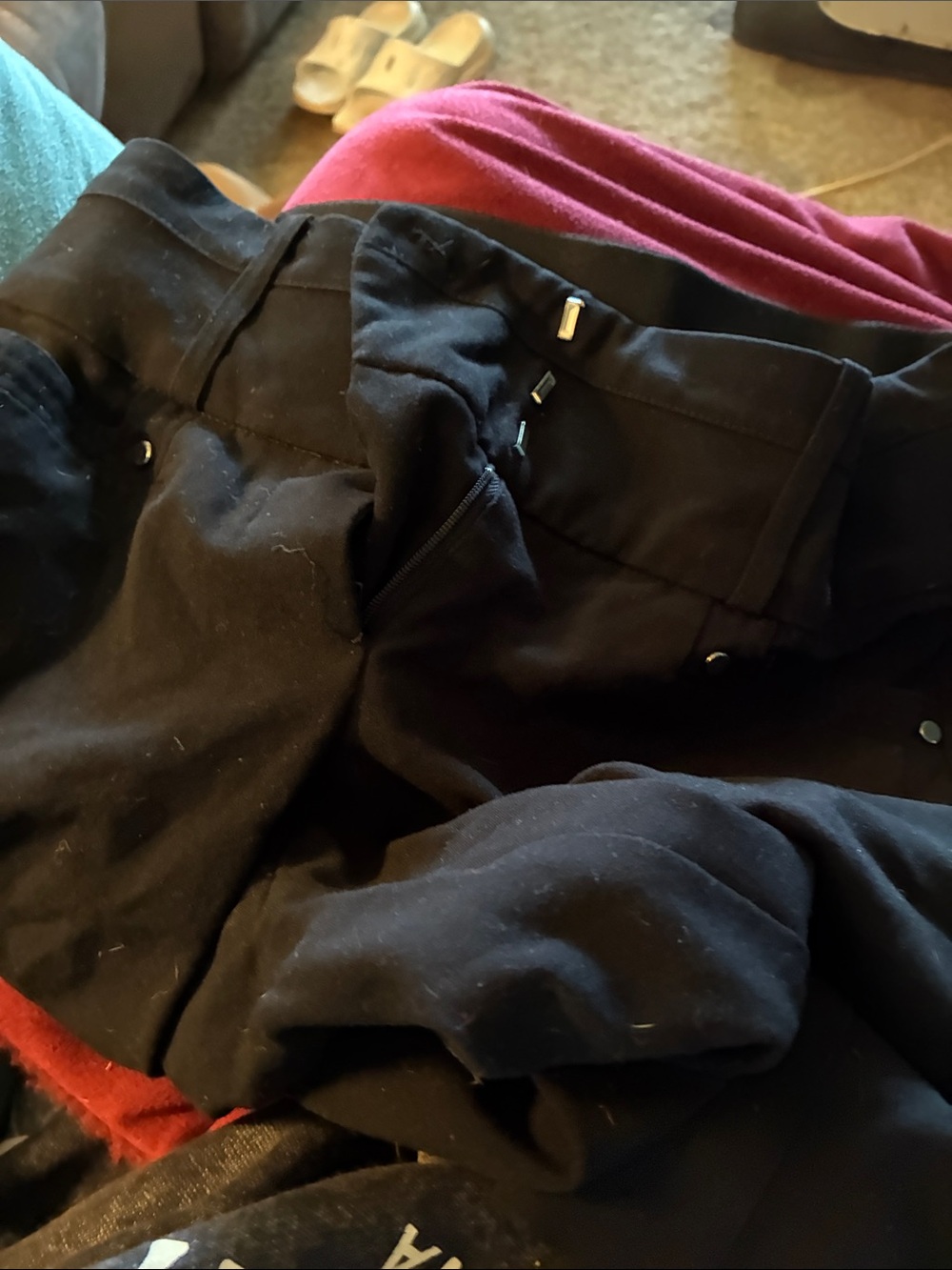 Candie's Black High-Waist Trousers